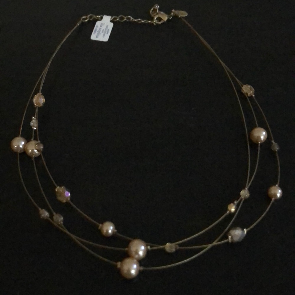 Lia Sophia floating Pear Necklace